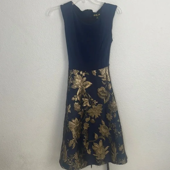Dresses | Navy And Gold Prom Homecoming Birthday Dress | Poshmark Dresses | Navy And Gold Prom Homecoming Birthday Dress | Poshmark